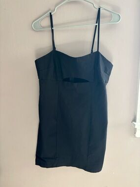 Forever 21 Black Spaghetti Strap Dress